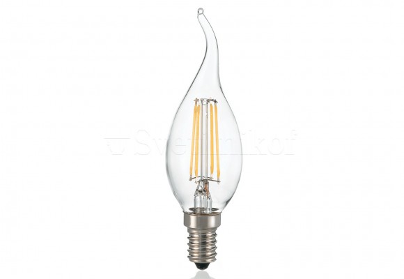 Лампа E14 4W 430lm 3000K CL DIM Ideal Lux 188911