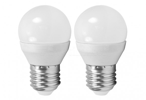 Лампа Eglo LM-E27-LED G45 4W 3000K 2-SET 10777