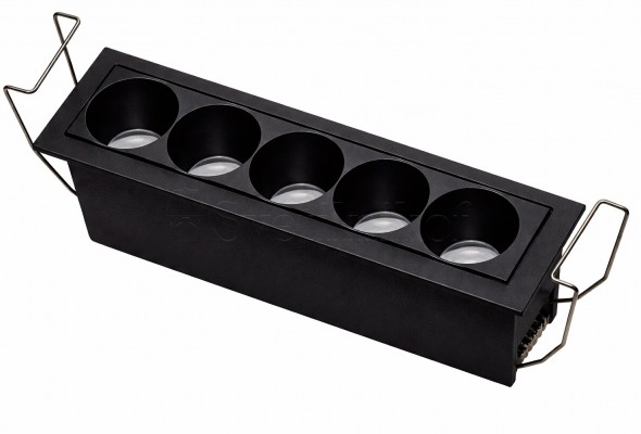 Точечный светильник TETRIX GIPS LED 5 10W CCT DIMM BK Azzardo AZ6276