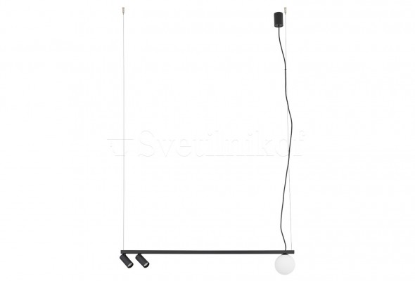 Комбінований світильник (підвісний + спот) FOURTY BK Nowodvorski 11447