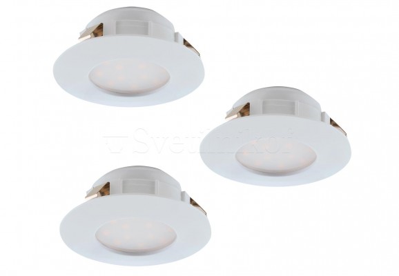 Точкові світильники для ванной Eglo PINEDA LED SET-3 95821