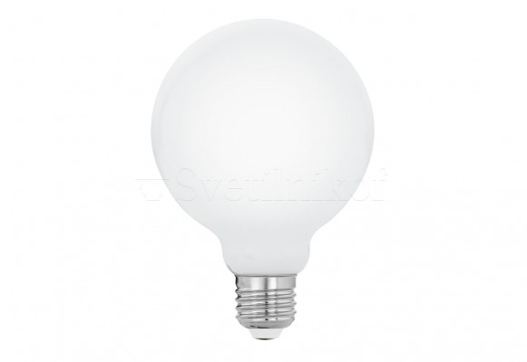 Лампа Eglo LM-E27-LED G95 8W 2700K MILKY 11767