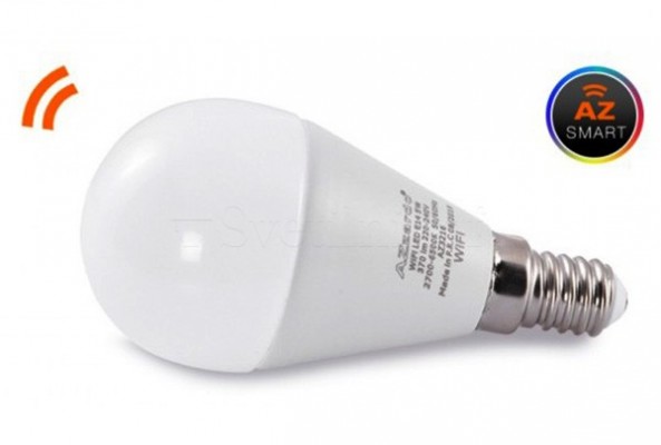 Лампочка Wi-Fi LED E14 5W CCT DIMM SMART Azzardo AZ3216