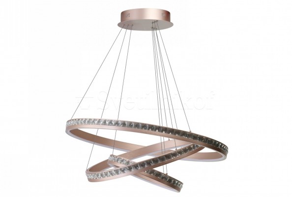 Світлодіодна люстра CAMELIA 40+60+80 DIMM BK Azzardo AZ6769