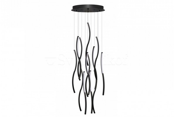 Підвісна люстра FLOW 41 LED DIM BK Azzardo AZ6819