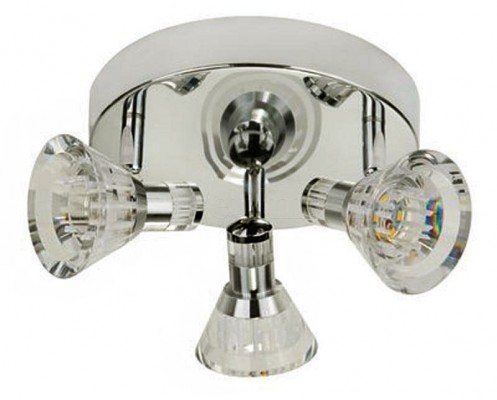 Спот потолочный для ванной Searchlight Flute LED 6363CC