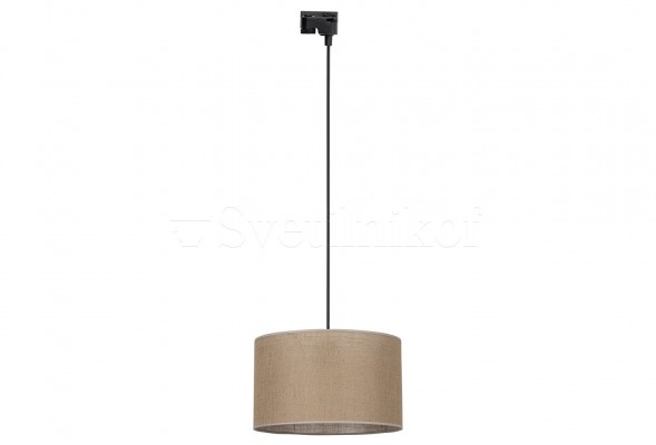 Трековий світильник підвісний JUTA 1-ph d38 BK TK-Lighting 10668