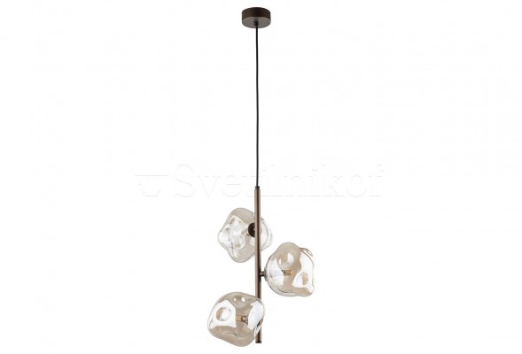 Підвісна люстра LAVA 3 BR TK-Lighting 11036