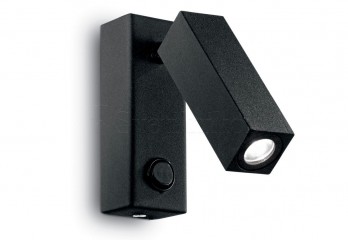 Спот настенный PAGE AP1 SQUARE NERO Ideal Lux 142241