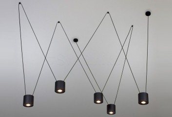 Подвесной светильник TOKYO BIG 5 BK Imperium Light 3745100.05.05