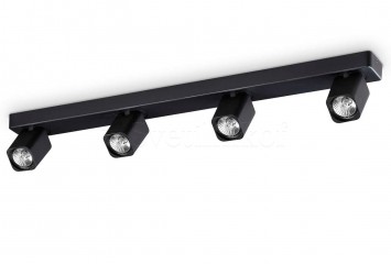 Спот RUDY SQ 4 BK Ideal Lux 321523