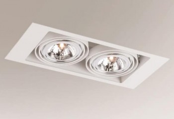 Точечный светильник MUKO 2 G53 WH Shilo 7354