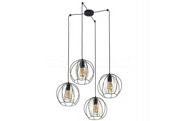 Подвесная люстра JAULA 4 BK TK-Lighting 6252