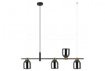 Підвісна люстра SERVIO Italux PND-66892-4-BK-SG