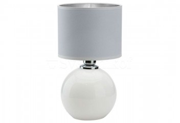 Настільна лампа PALLA d20 WH/SI TK-Lighting 5066