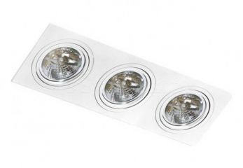 Точечный светильник SIRO 3 Azzardo GM2300-WH