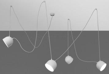 Подвесная люстра Bellfort 4 WH Imperium Light 155499.01.01