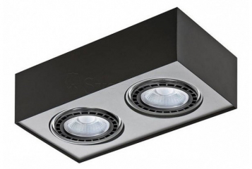 Точечный светильник PAULO 2 LED Azzardo GM4203-15W-DIM-BK/ALU
