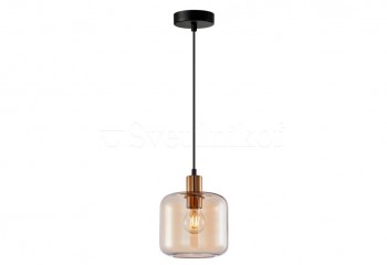 Подвесной светильник ZONA Italux PND-29257A-1-BRO-AMB