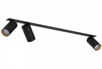 Спот врезной MONO 3 BK/GO Nowodvorski 7691