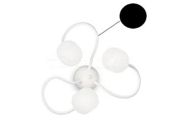 Бра OCTOPUS AP3 NERO Ideal Lux 175096