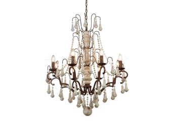 Подвесная люстра Searchlight Dauphin 6938-8BR