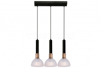 Підвісна люстра ANADIA 3 BK/GO Amplex 0605