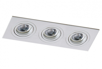 Точечный светильник CARO S 3 Azzardo SN-6813S-WH