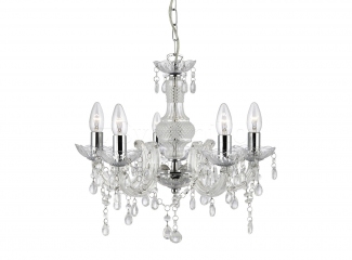 Підвісна люстра Searchlight Marie Therese 1455-5CL