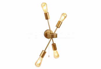 Бра Alpha Searchlight 2904-4GO