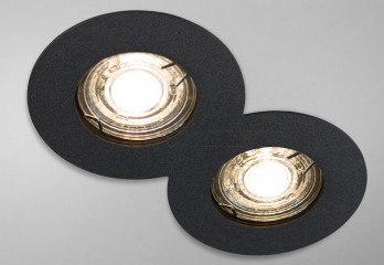 Точечный светильник Simple 2 R BK Imperium Light 384217.05.05