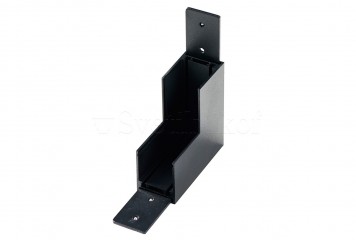 Коннектор GAMMA CORNER-90 B 3,5 cm BK Azzardo AZ5566