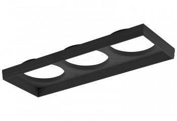 Оправа для врезного светильника FERRONEGO 3 SQ BK Eglo 60917