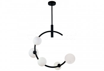 Подвесная люстра FANCY 5 BK Viokef 4208600