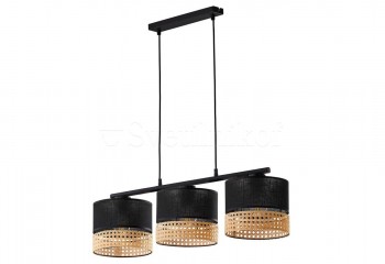 Підвісна люстра PAGLIA 3 BK TK-Lighting 6456