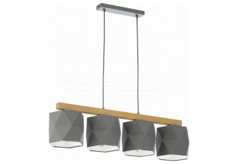 Підвісна люстра FANO 4 GY TK-Lighting 4253