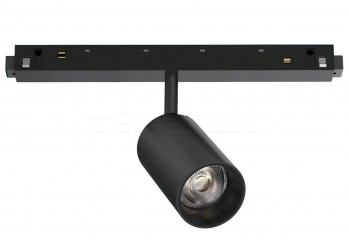 Трековий світильник EGO TRACK SINGLE 8W 3000K 1-10V BK Ideal Lux 303680