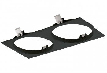 Оправа для врезного светильника FERRONEGO 2 SQ BK Eglo 60909