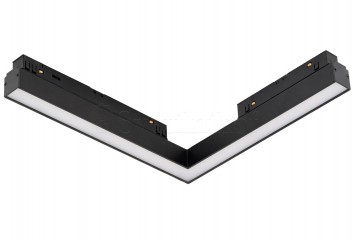 Магнитный трековый светильник ALFA SAGA CORNER A 24W DALI CCT DIMM BK Azzardo AZ6288