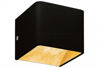 Настенный светильник SANIA-3 LED 12cm BK/GO Eglo 64549