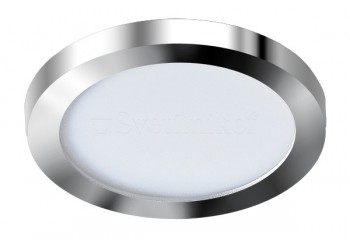 Плафон для ванной Slim 9 R 3000K (chrome) Azzardo AZ2861