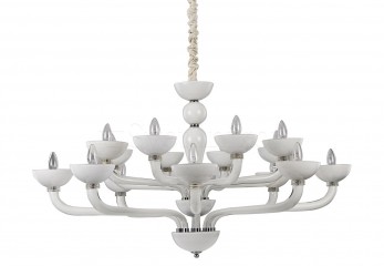 Подвесная люстра CASANOVA SP16 BIANCO Ideal Lux 094120
