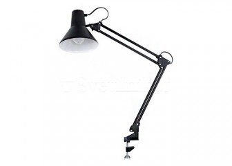 Настольный светильник на струбцине Nowodvorski STUDENT black 002/01