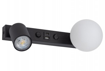 Настінний світильник VOX 2 USB TK-Lighting 10152