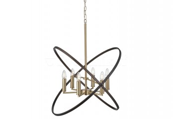 Подвесная люстра Hoopla 6 Searchlight 8246-6BZ