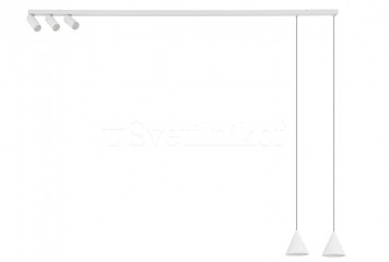 Комбінований світильник (спот + підвісний) FOURTY WH Nowodvorski 11446