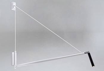 Бра NURH WH/BK Dohar 9518