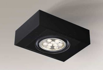 Точечный светильник KOGA H 1 GU10 BK Shilo 1225