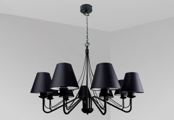 Подвесная люстра Night Lviv 9l BK Imperium Light 41990.05.05