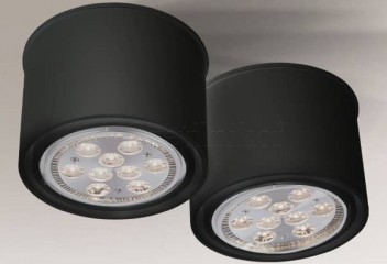 Точечный светильник MIKI 2 G53 BK Shilo 7020